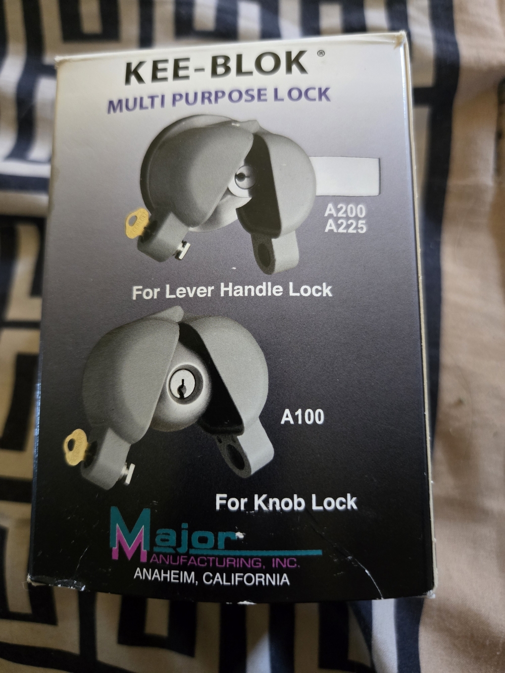 KEE-BLOK Multi Purpose Lock - Black